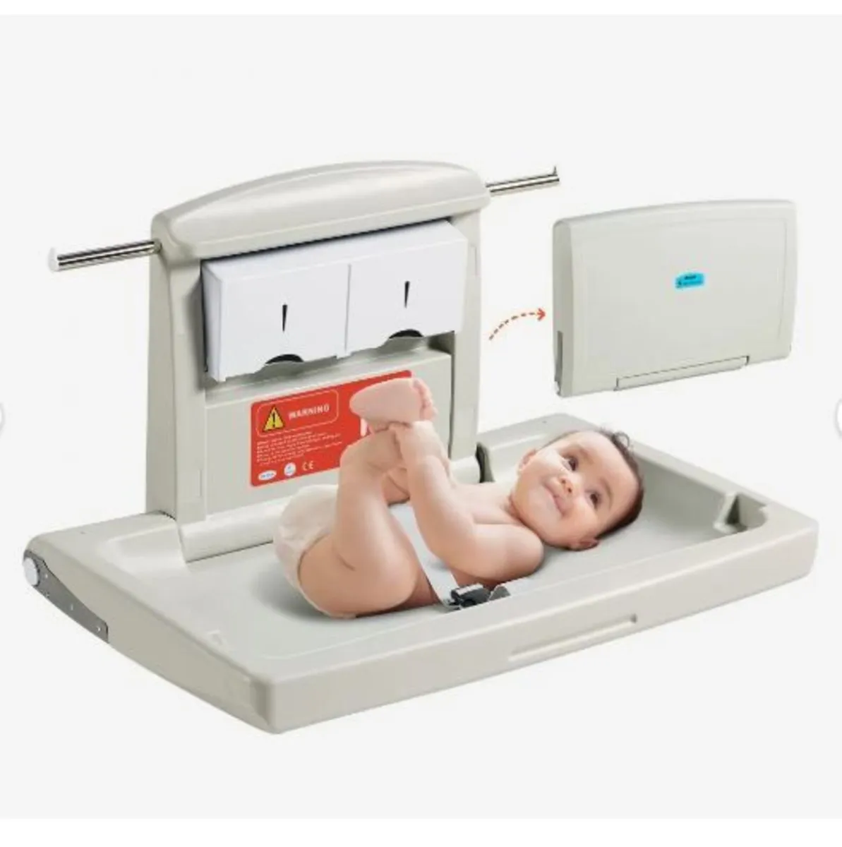 Wall-Mounted Baby Changing Station - Image 4