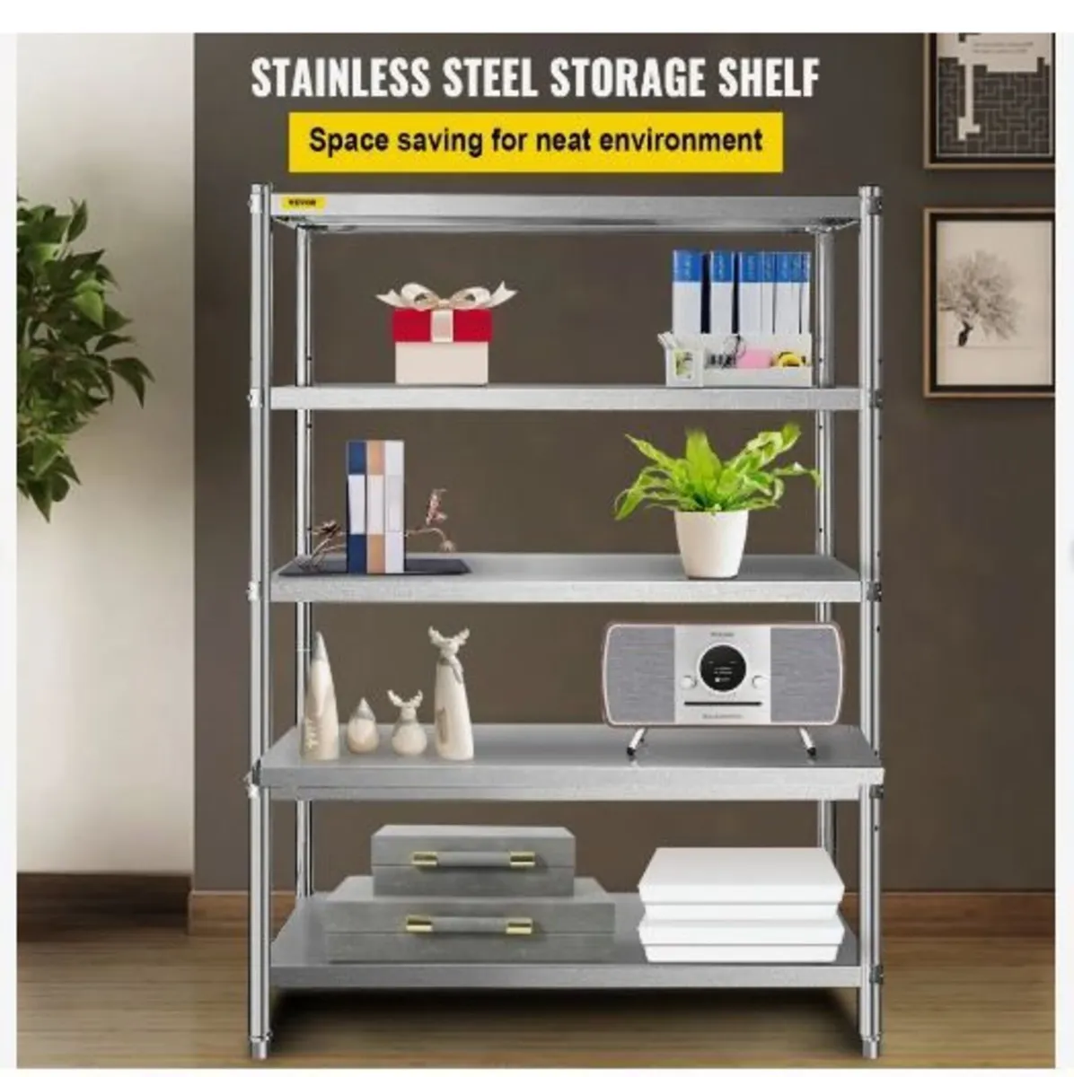 Shelving Unit 48x18.5 Inch Storage - Image 3