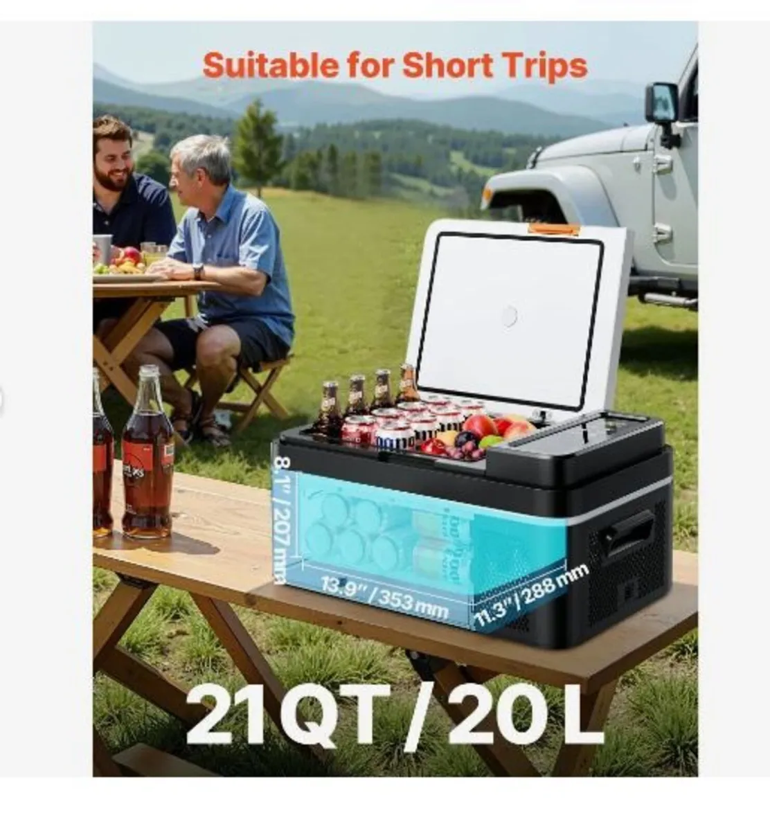 Car Refrigerator, DC 12/24V AC100-240V - Image 3