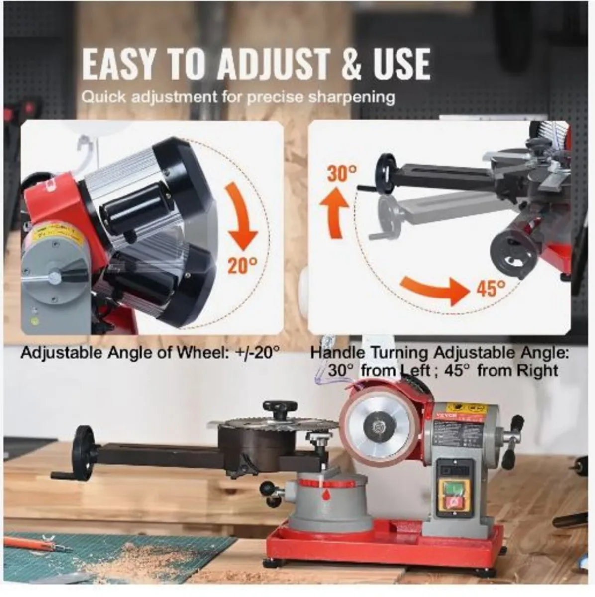 Circular Saw Blade Sharpener Grinder 370W - Image 4