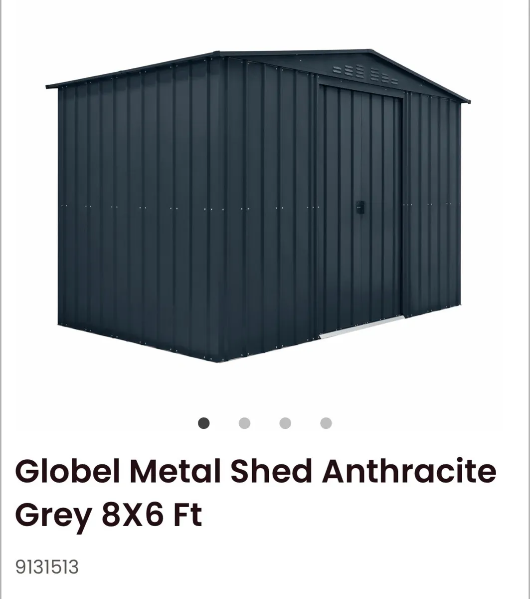 Metal Shed 8 x 6 ft - Image 1