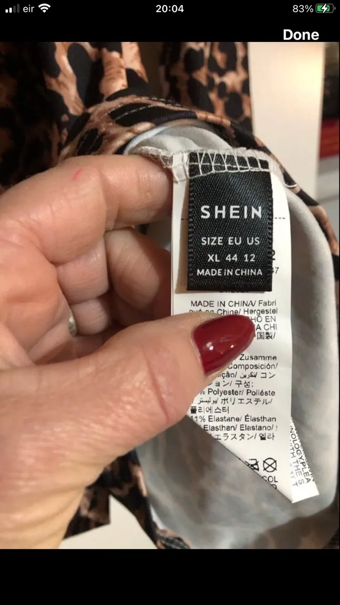 Ladies  shorts suit size XL €3 - Image 3