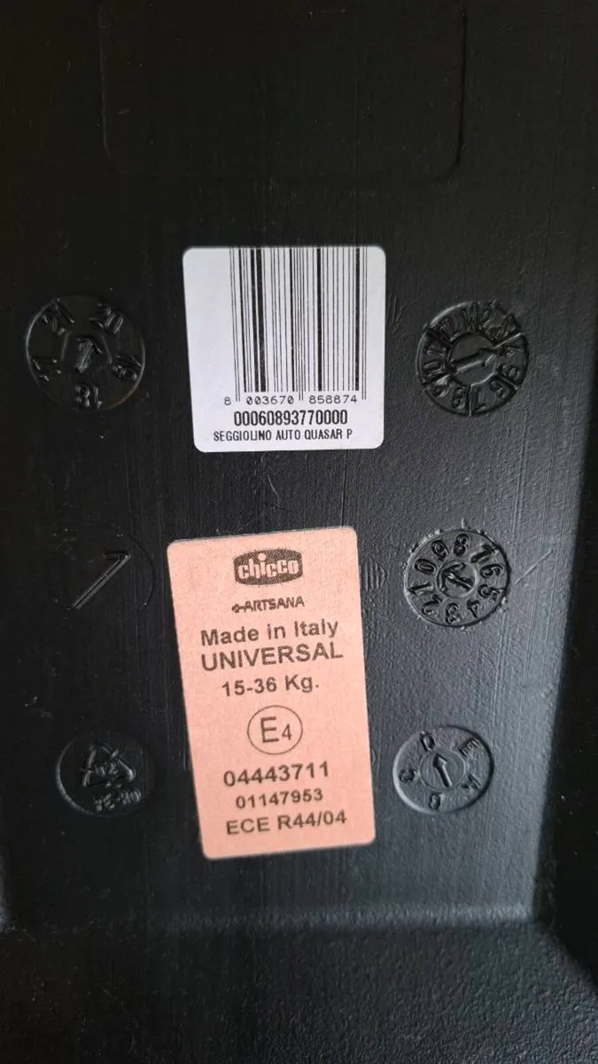 Chicco Car Booster Seat - Image 4