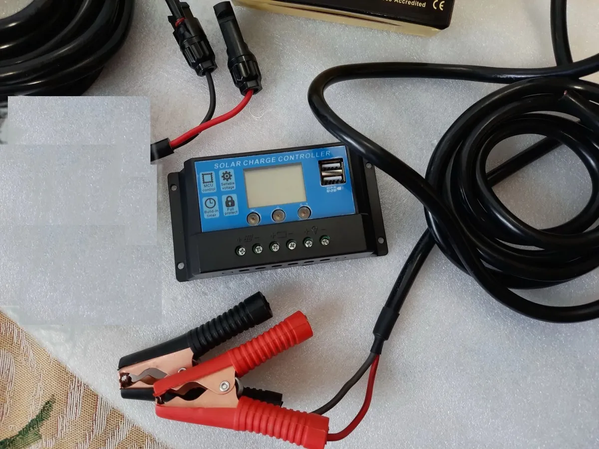 200W 12V Solar panel kit for camper van boat shed - Image 3