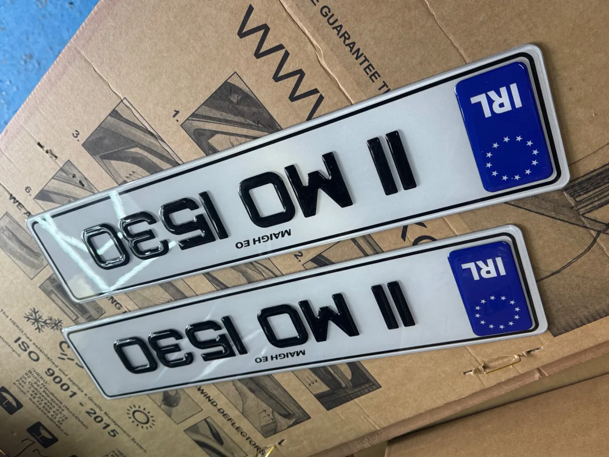 Ultimate gel number plates delivered - Image 4