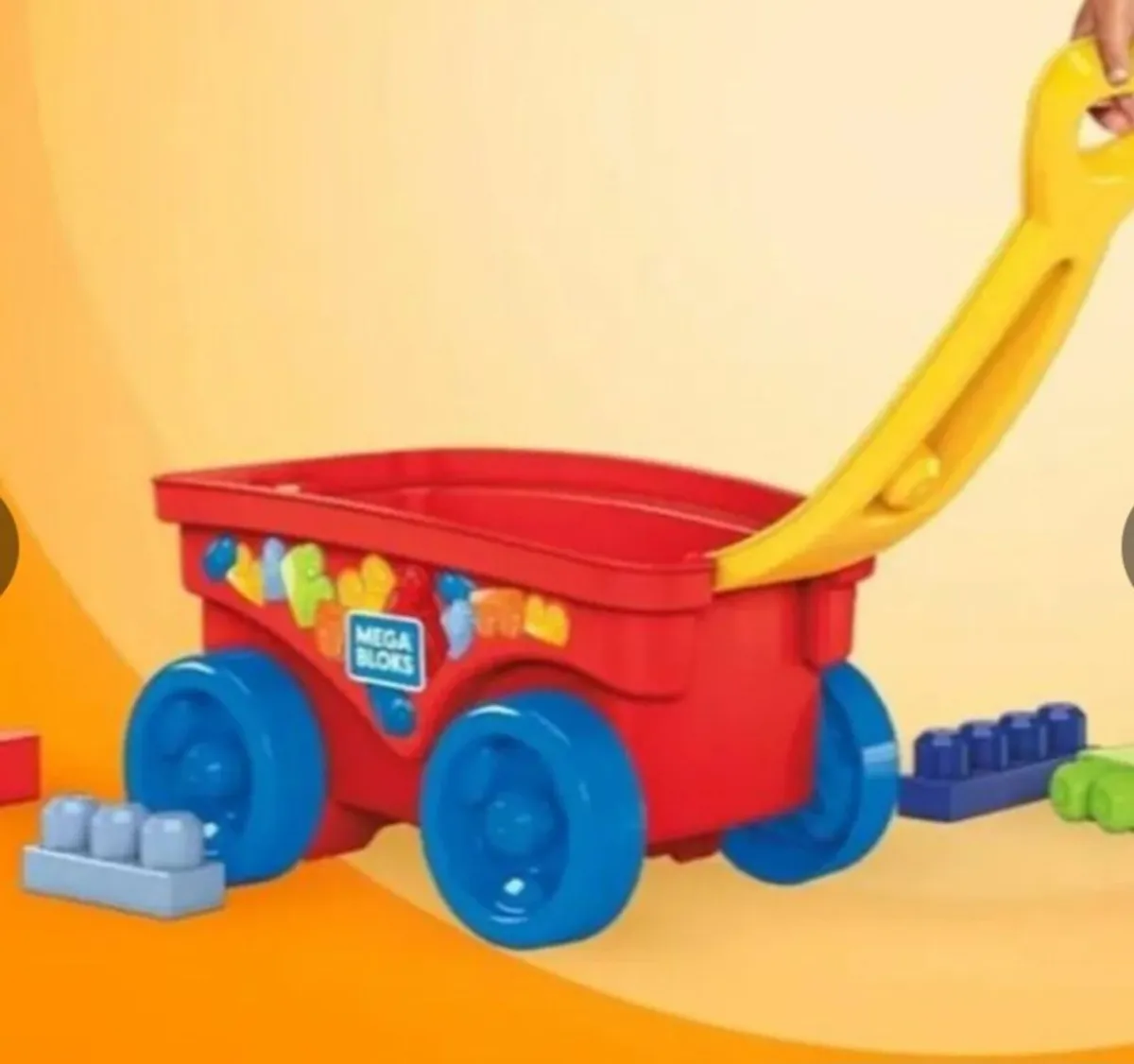 Fisher price Mega blocks train and wagon - Image 1