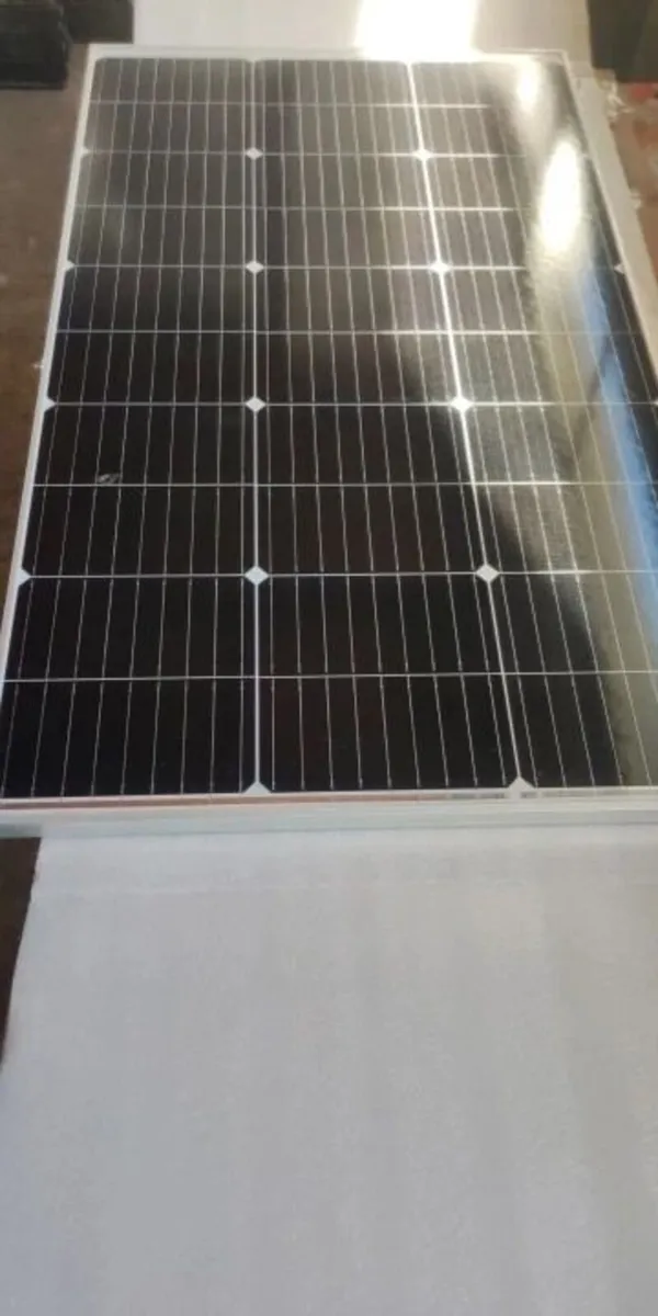 4 x 100W Solar panels for cruiser boat camper shed - Image 3