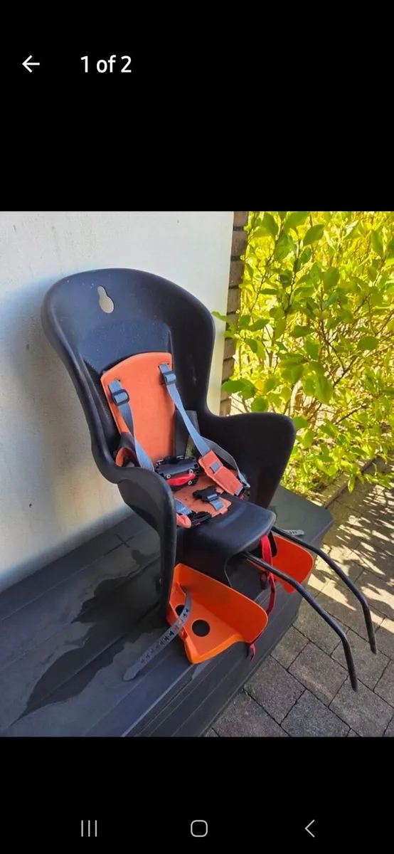 Rear Bike seat for a kid - Image 2
