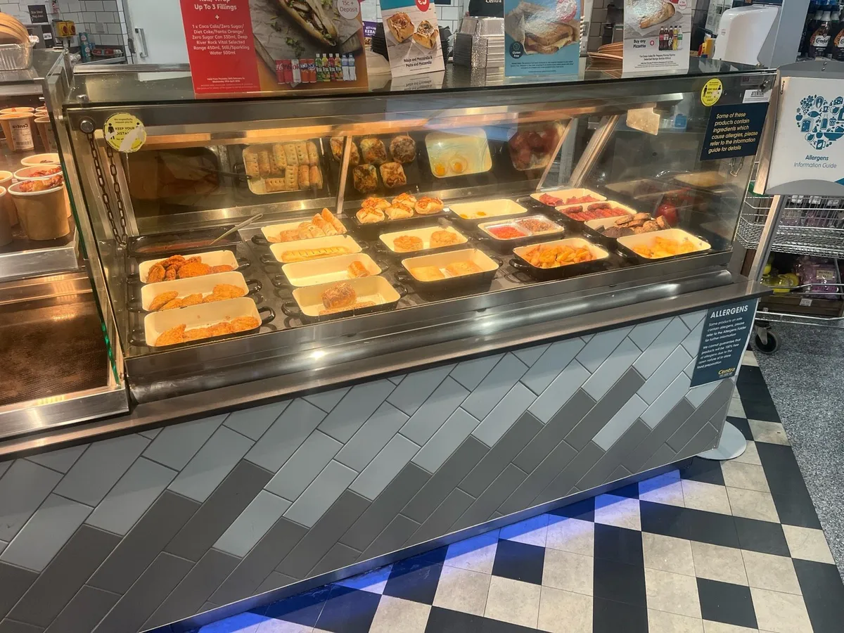 1.75mtr hot deli unit