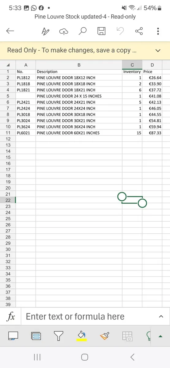 Solid Pine Louvre Doors - Image 4