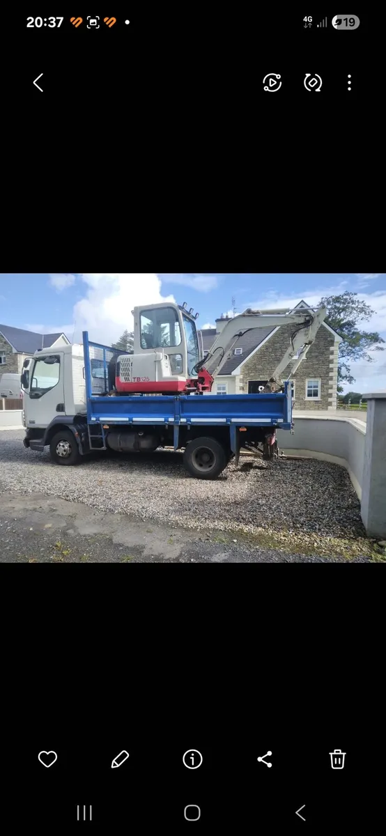 06 daf lf45 7.5 ton tipper - Image 1