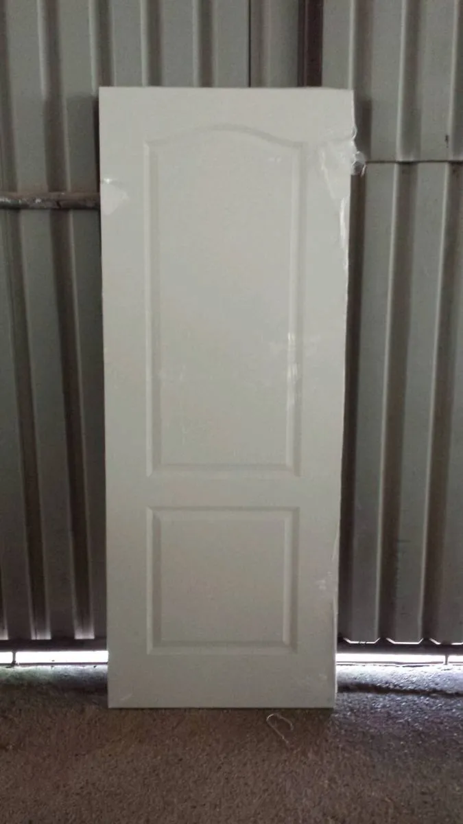 White Regency 2 Panel doors - Image 1