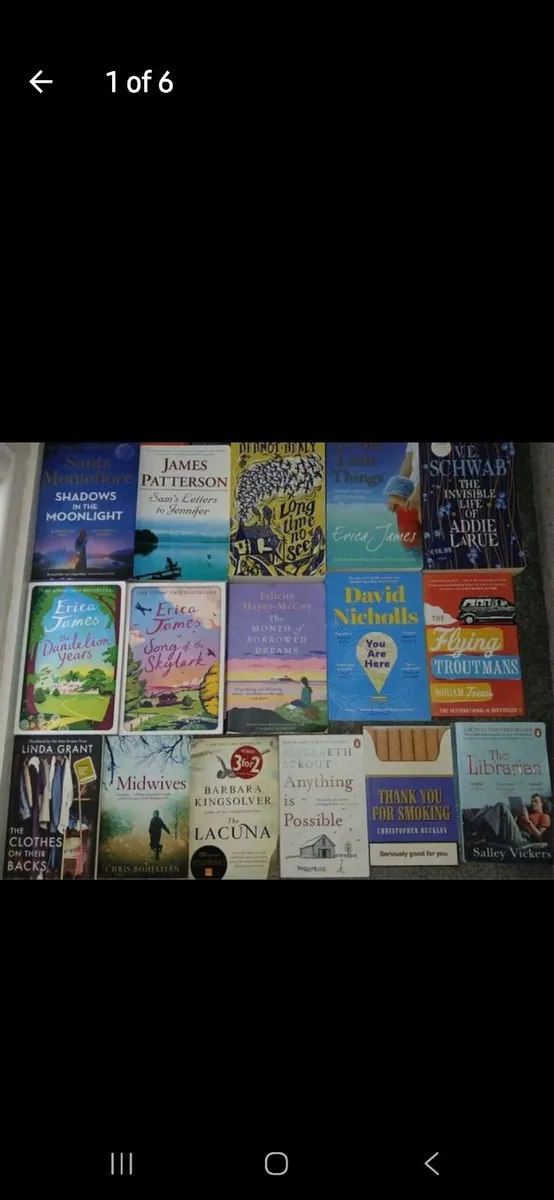 Fiction novels , crime, romance, historical bestse - Image 4