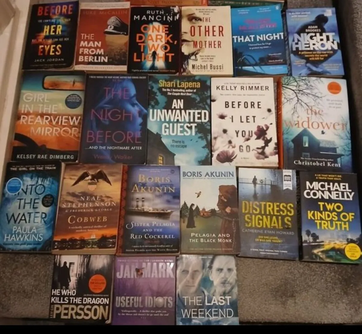 Fiction novels , crime, romance, historical bestse - Image 2