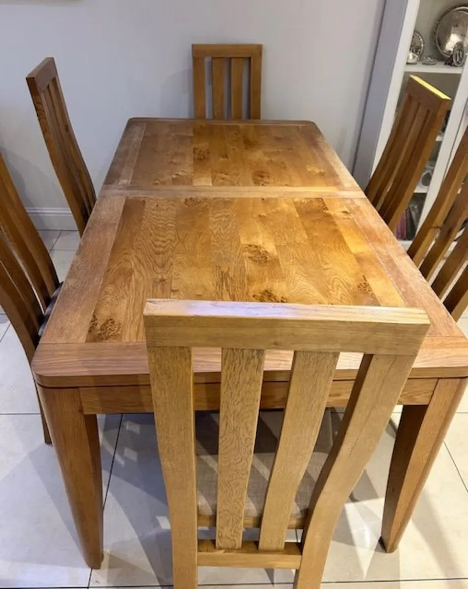 Dining Table and Chairs - Image 1