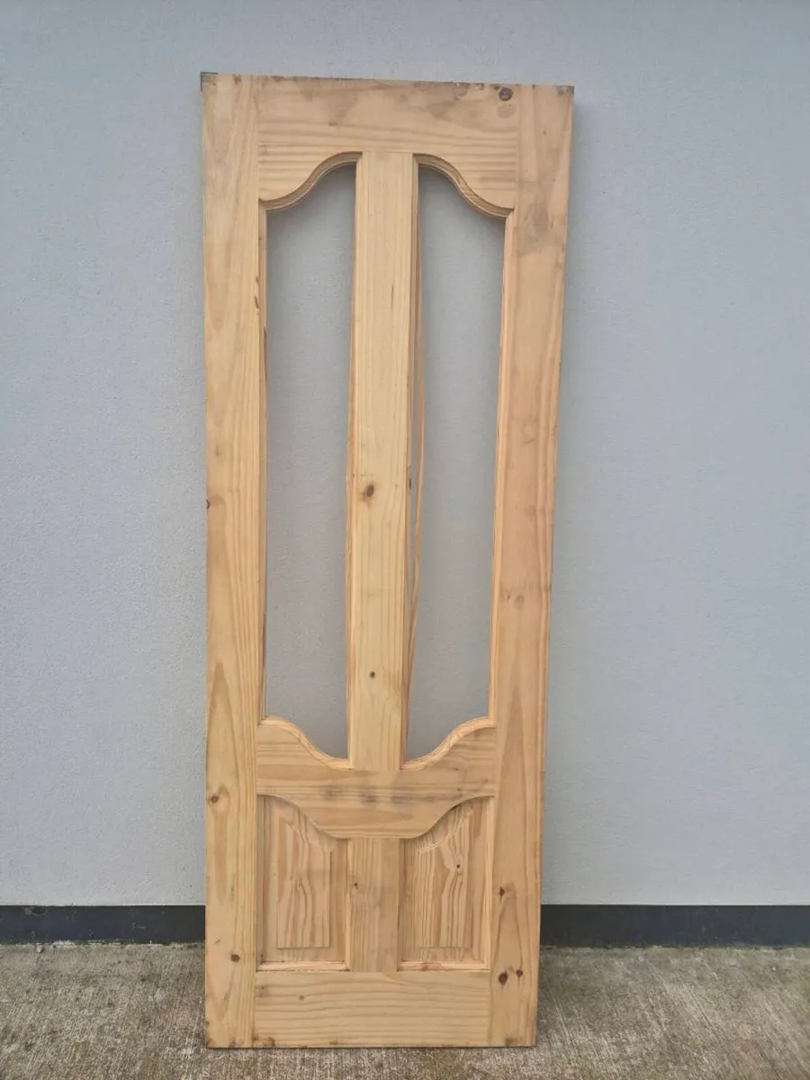 Solid Pine Unglazed door 78x28"