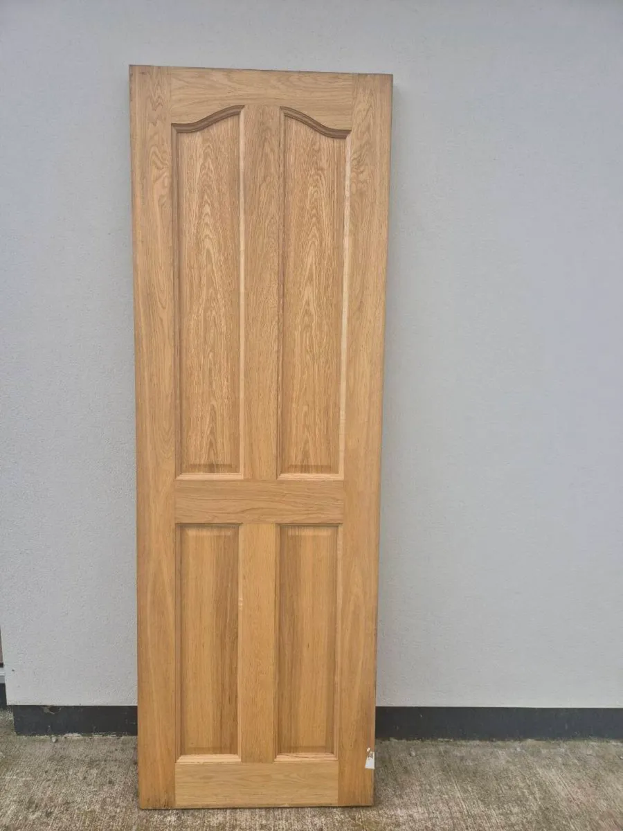 Oak deanta 4 panel door 78x26