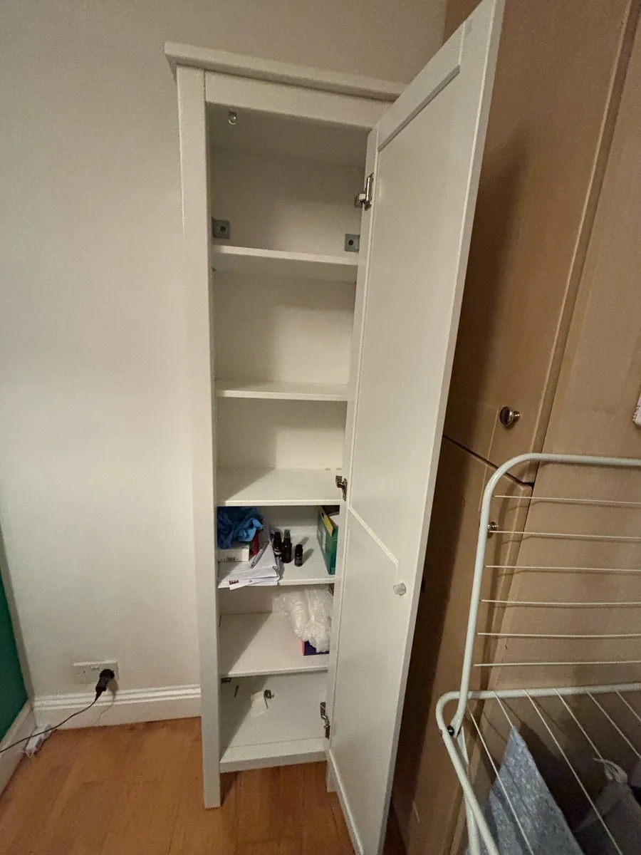 Slimline Cupboard with Mirror - Image 2
