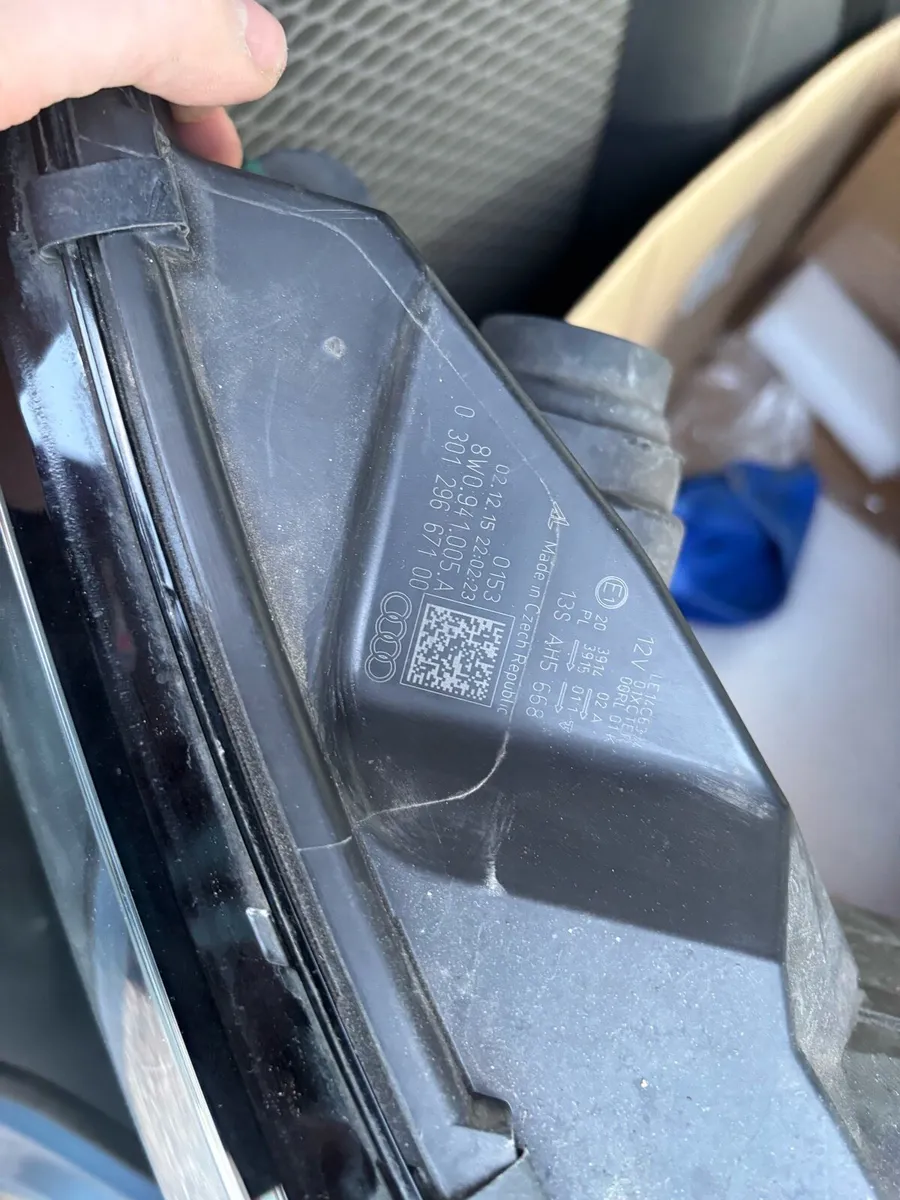 2016 Audi A4 left hand headlamp - Image 3