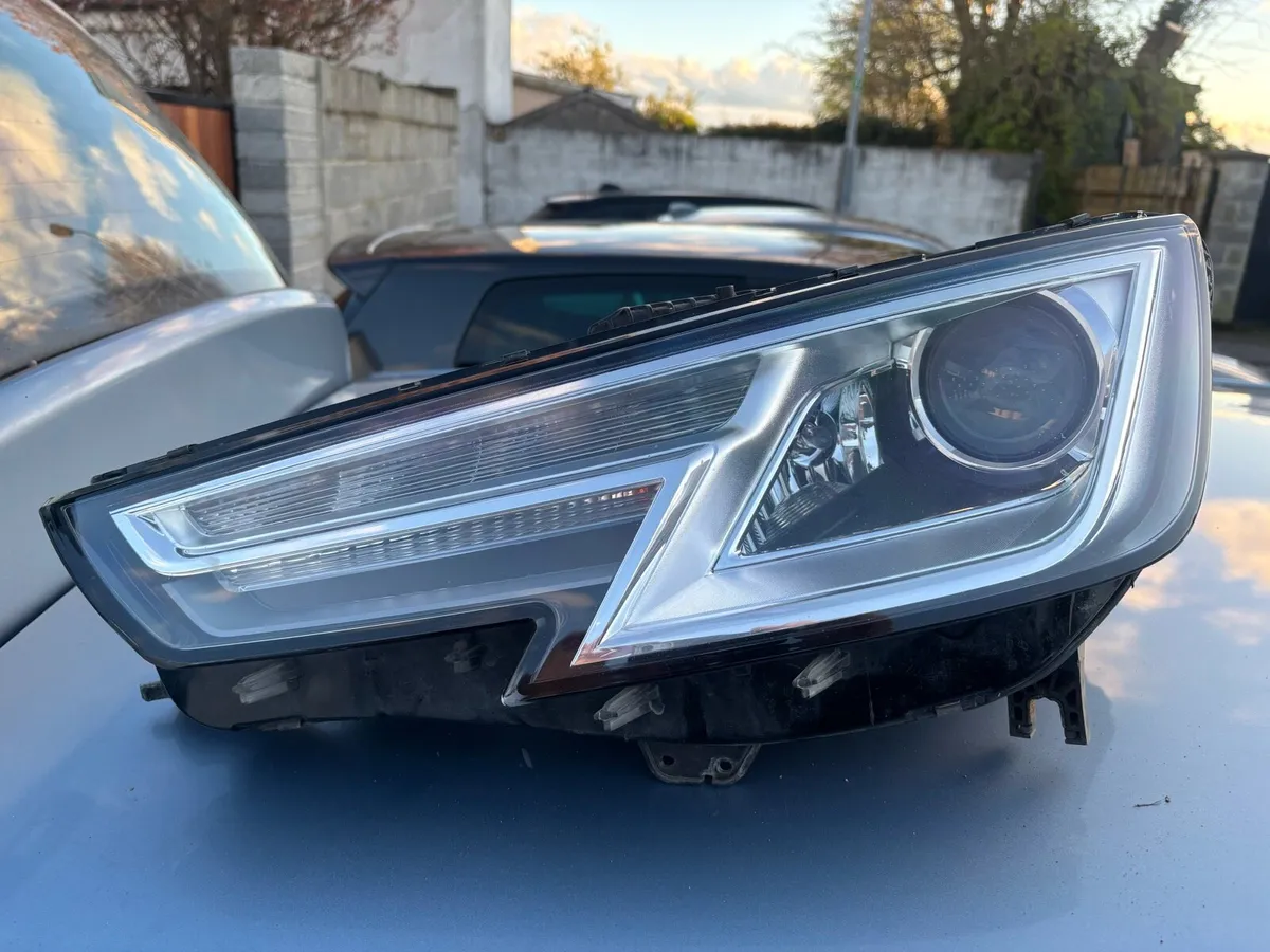 2016 Audi A4 left hand headlamp - Image 1