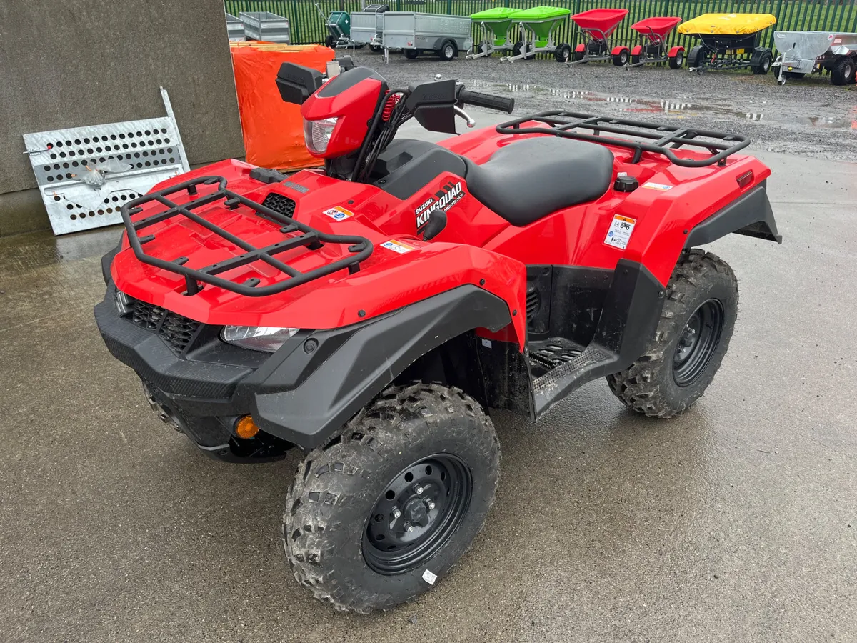 Only 2 Hours - Suzuki KingQuad 750 EPS - Image 1