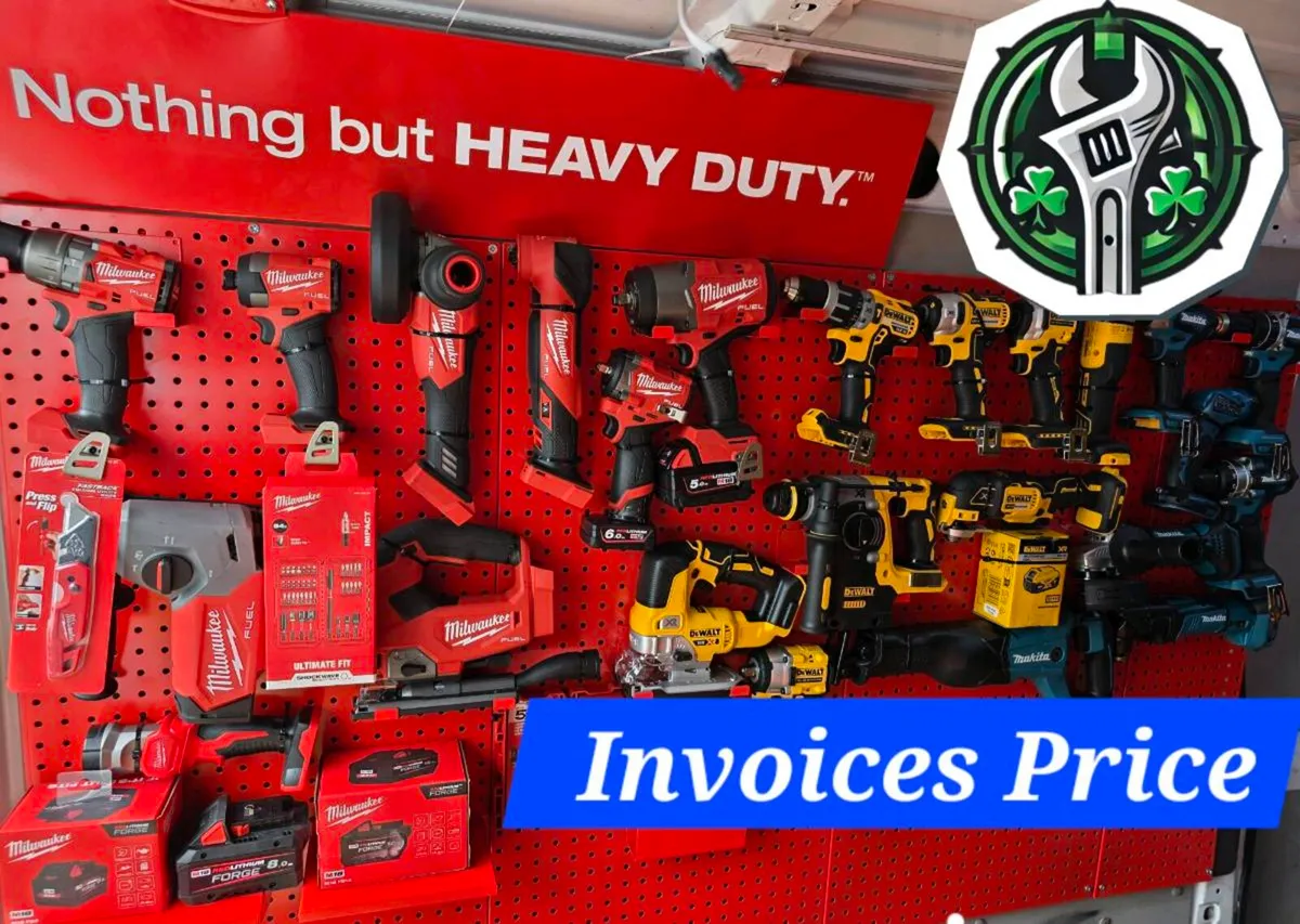 MILWAUKEE DEWALT MAKITA