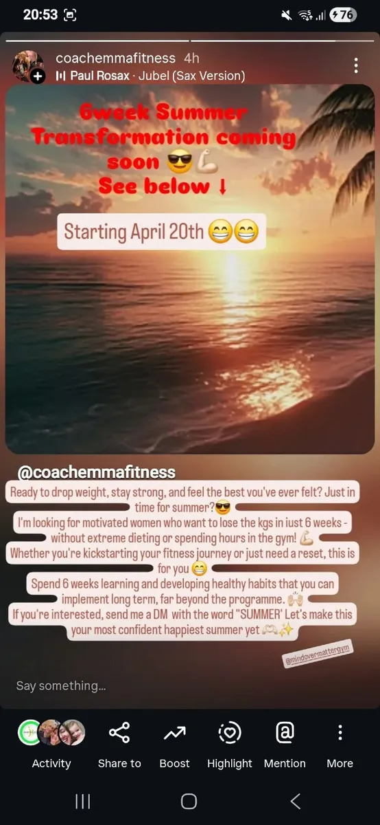 PT session blocks & 6 week transformation blovk - Image 2