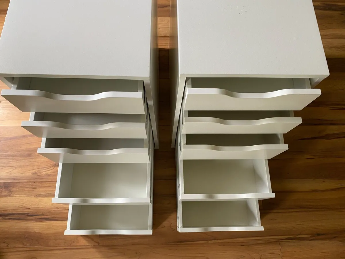 2x Ikea 5 drawer units - Image 3