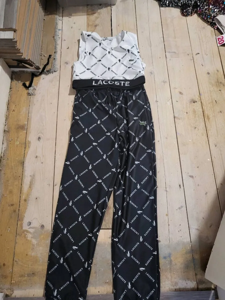 Lacoste top and pants