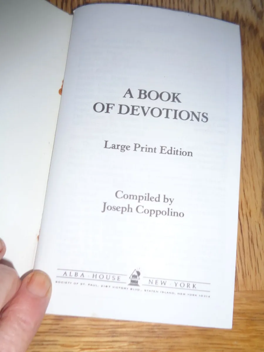 A Book of Devotions for Sale - Image 2