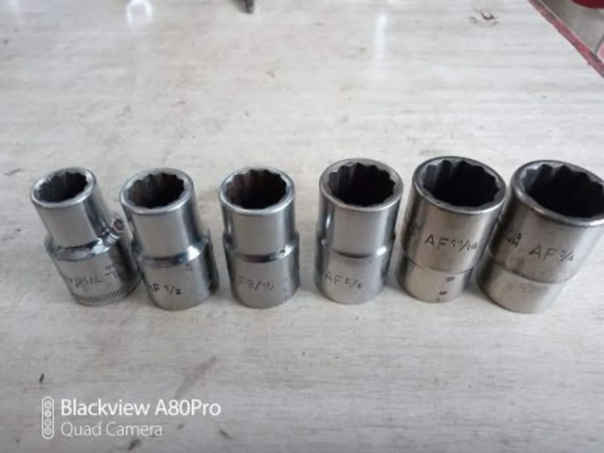 AF sockets 1/2 drive