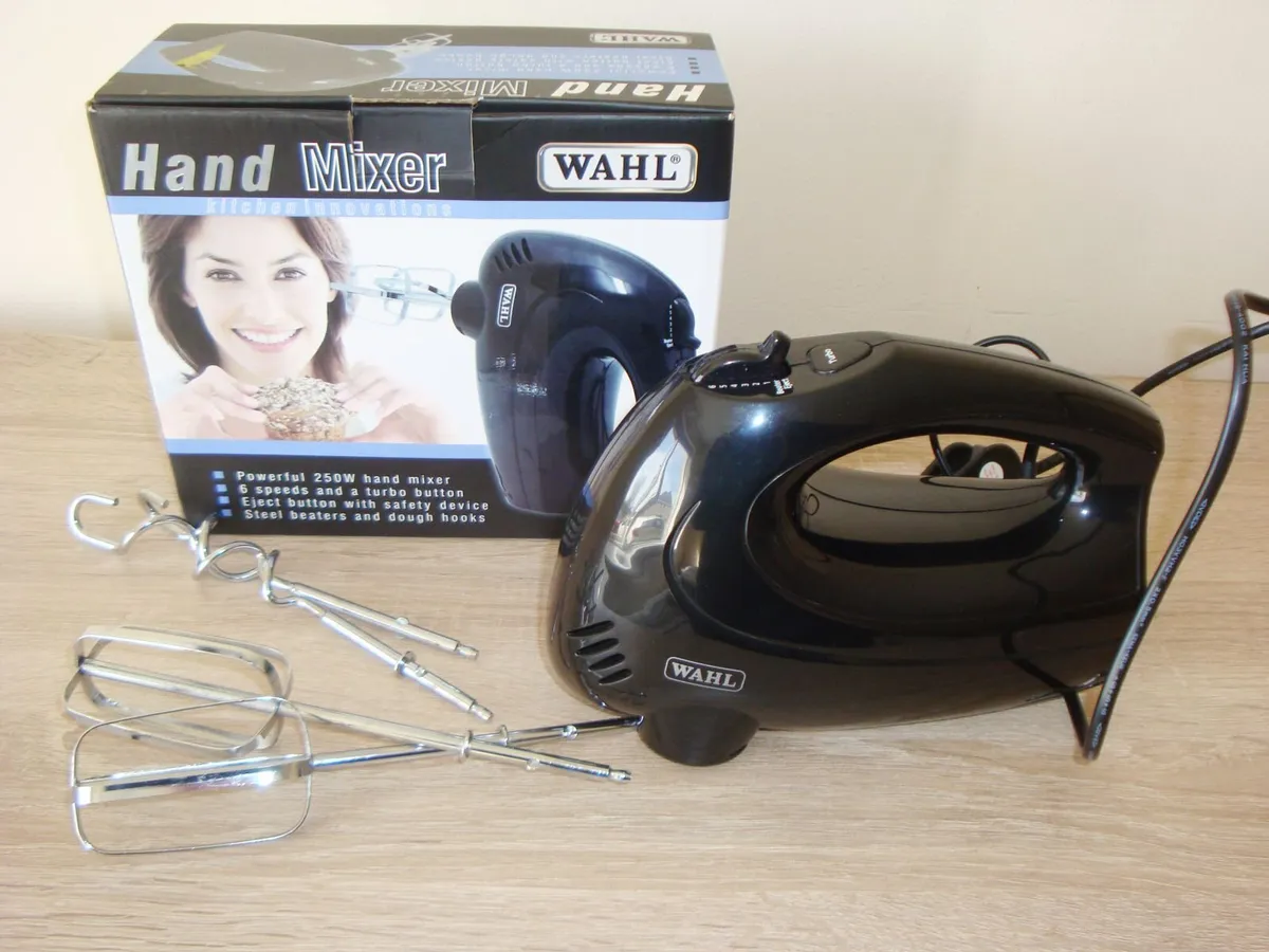 Black hand mixer - Image 1