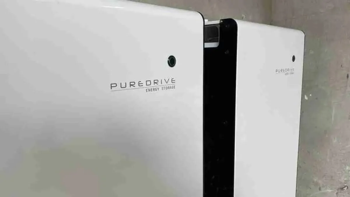 PureDrive 5kWh Gen 2 Battery Modules x3 ...15kWh Total  Excellent Condition - Image 1