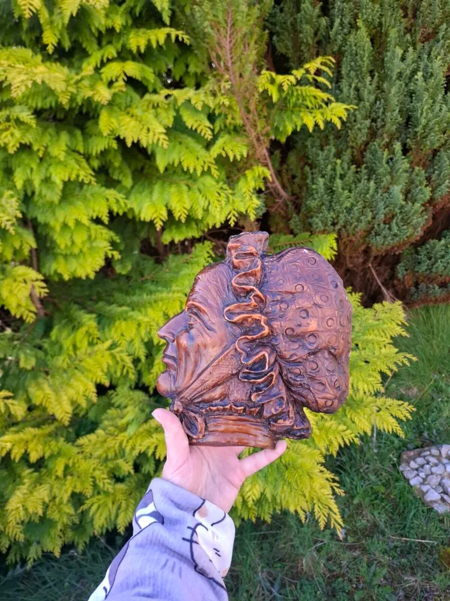 Heavy resine grandma ornament postage possible