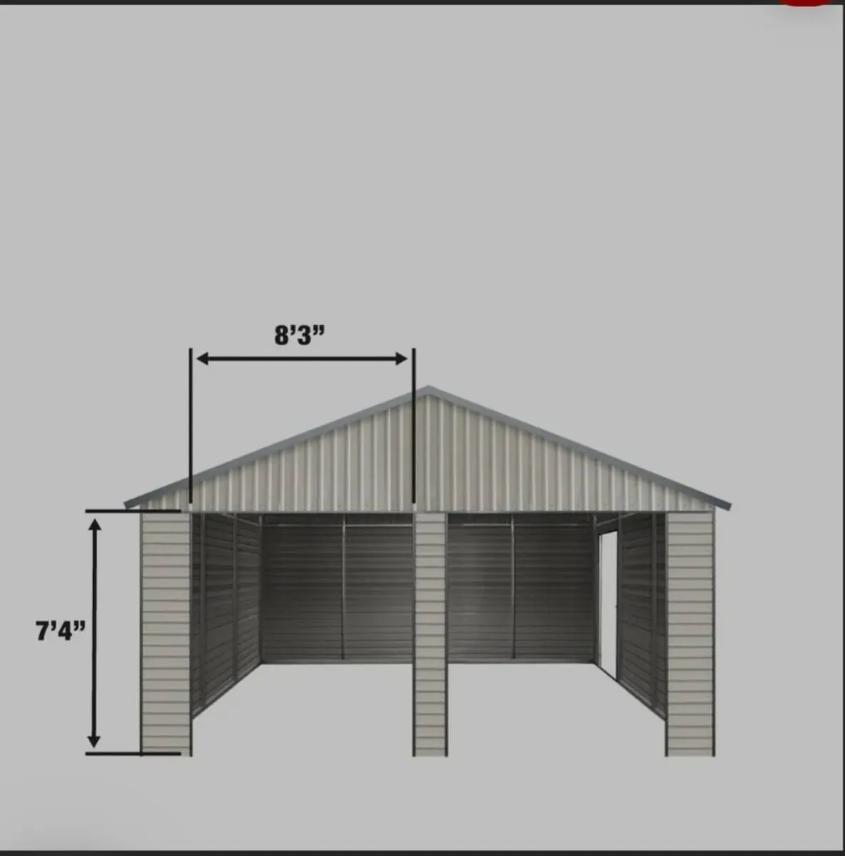 Self assemble shed - Image 1