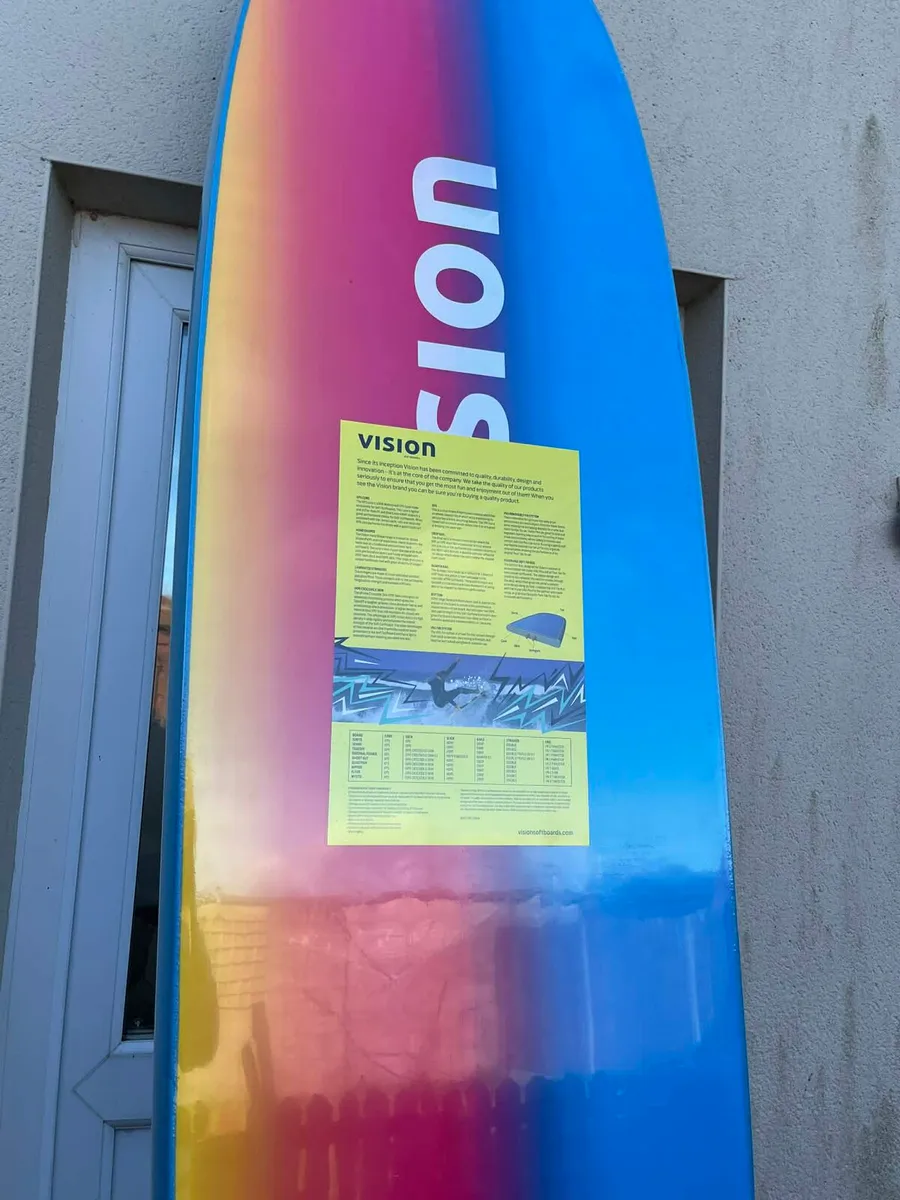 Vision Ignite 9ft Softboard – BRAND NEW - Image 3