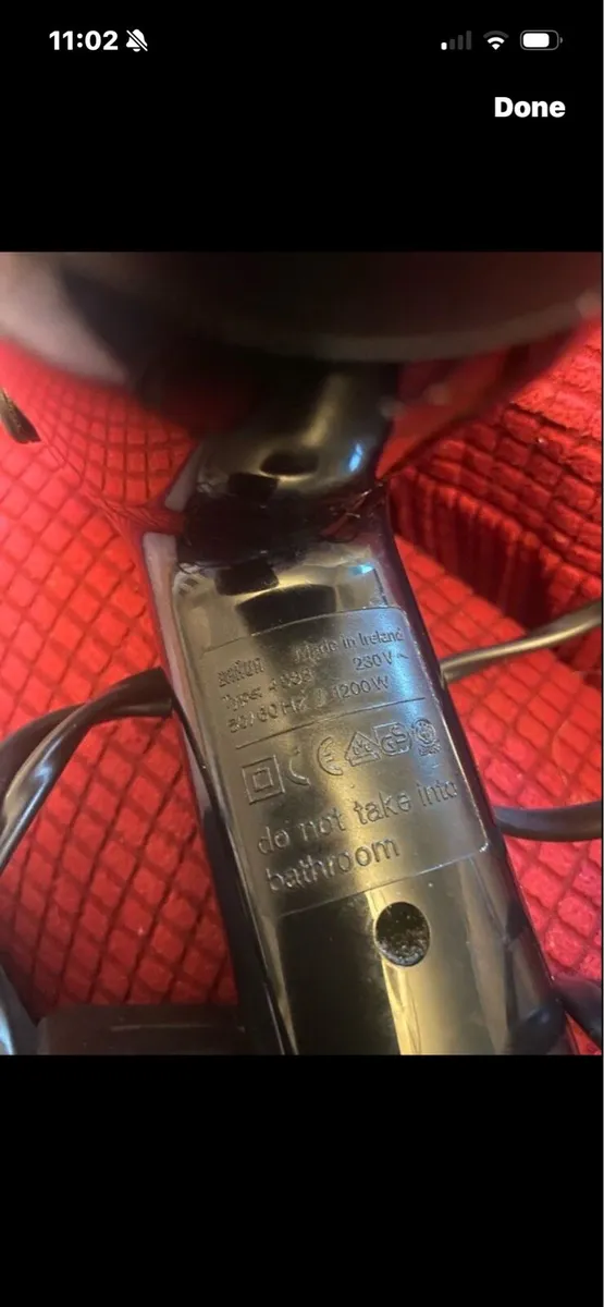 BrAun  Silencio 1200 Hair Dryer - Image 3