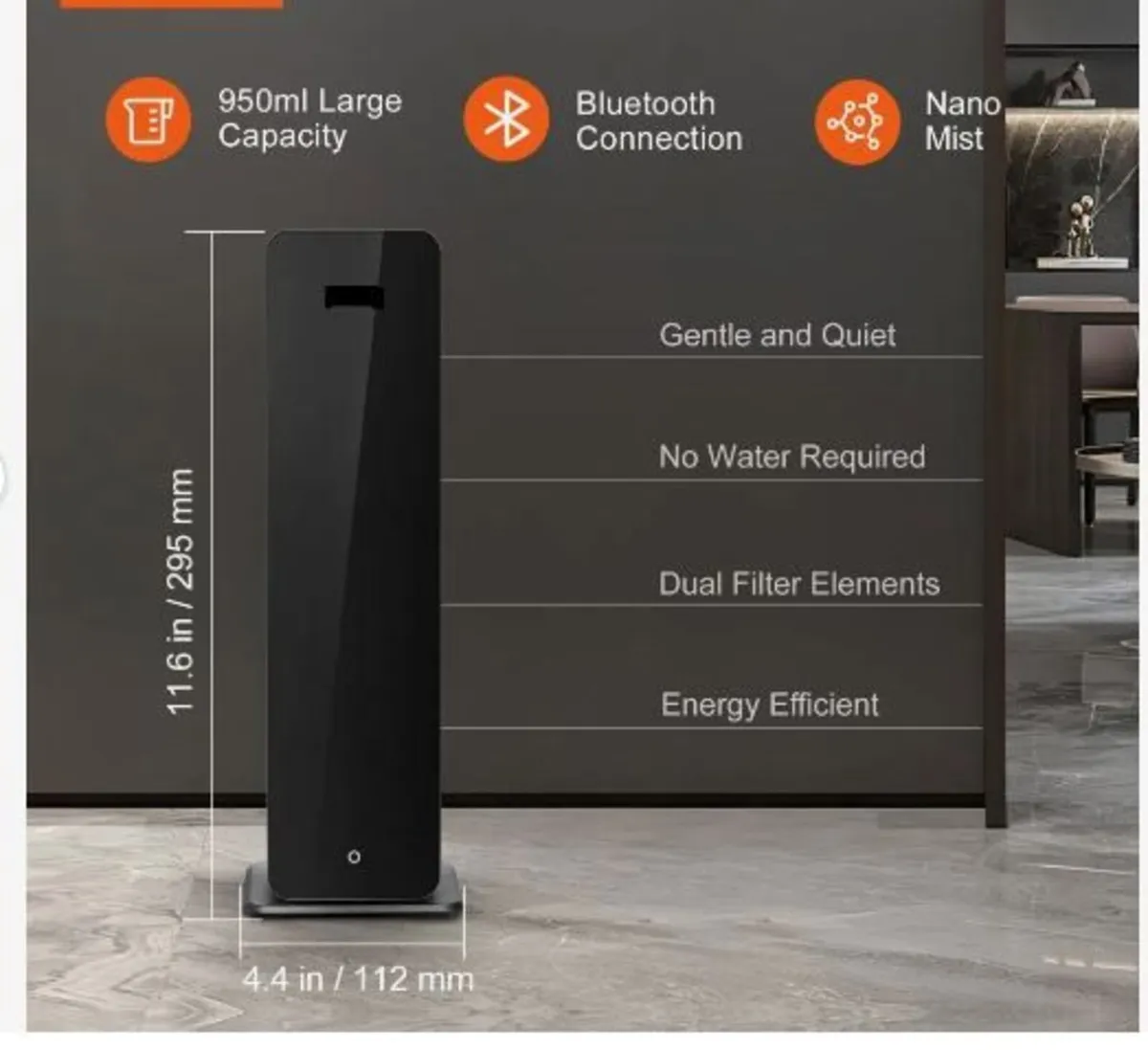 Scent Air Machine for Home, 950ml Bluetooth - Image 3