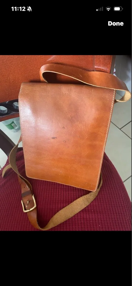 Leather Shoulder Bag - Image 2