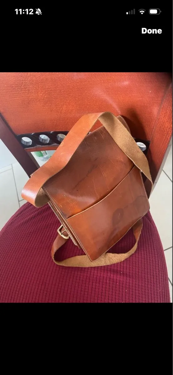 Leather Shoulder Bag - Image 3