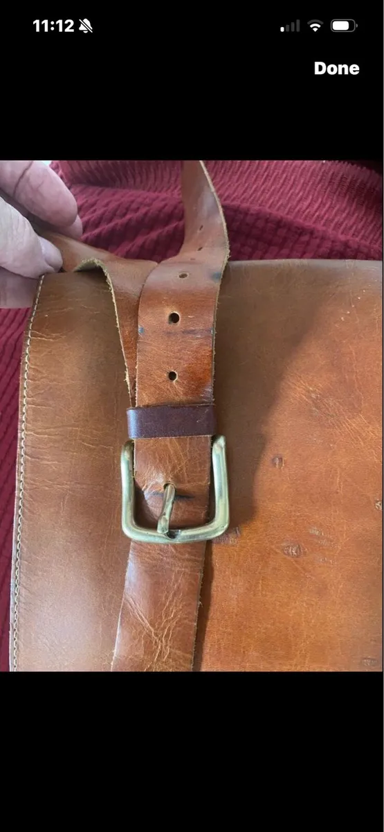 Leather Shoulder Bag - Image 4