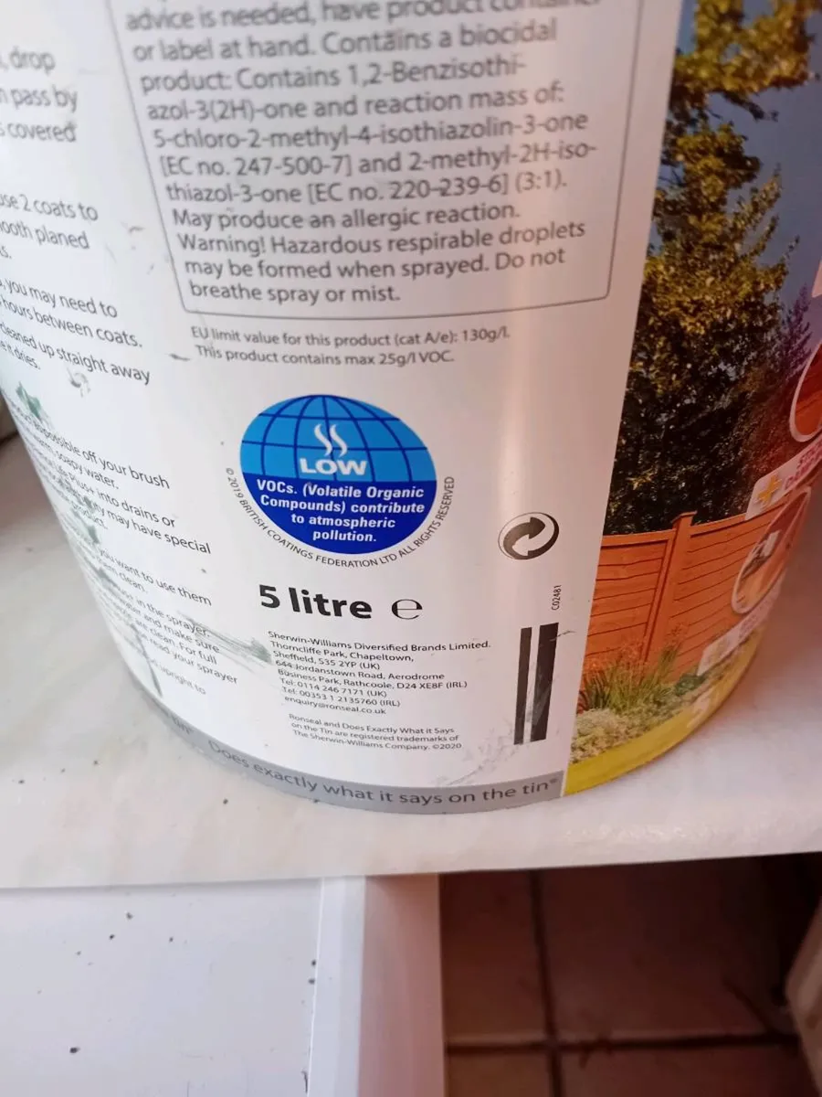 RONSEAL FENCE LIFE PLUS   need gone asap - Image 3