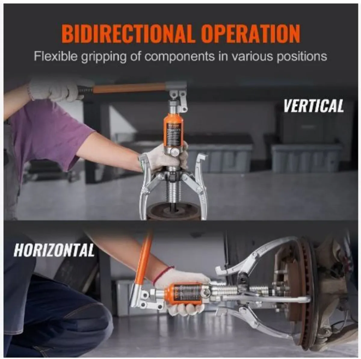 Hydraulic Gear Puller, 15 Ton Max Capacity - Image 3