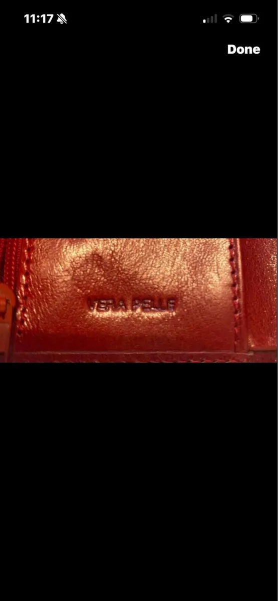 Vera Pelle Leather Key Wallet - Image 3