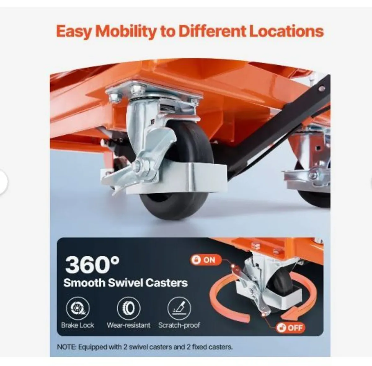 Hydraulic Lift Table, 500 lbs Capacity - Image 4