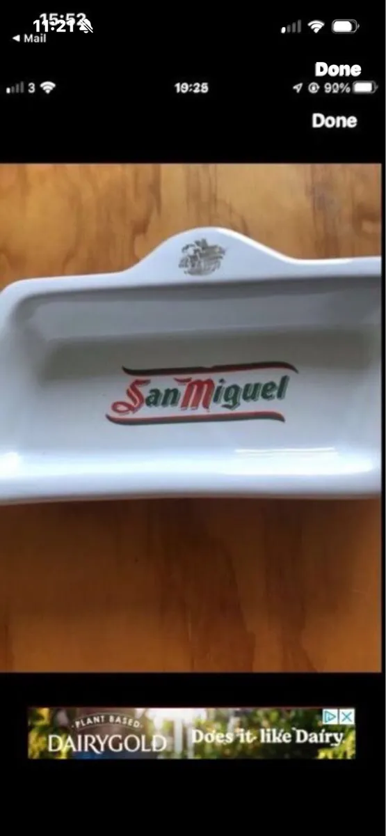 San Miguel Ashtray - Image 1