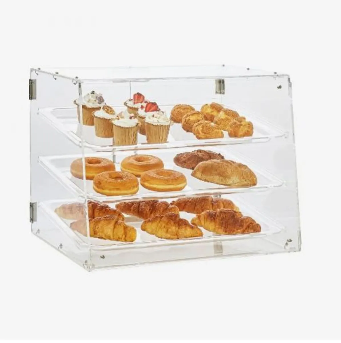 Pastry Display Case, 3-Tier Commercial - Image 1