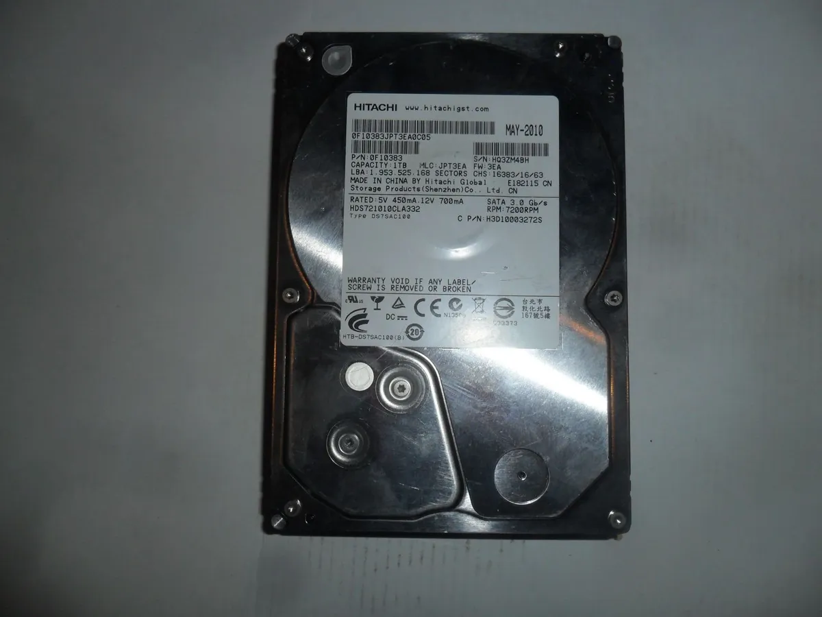 Hitachi Hdd 1 TB - Image 3