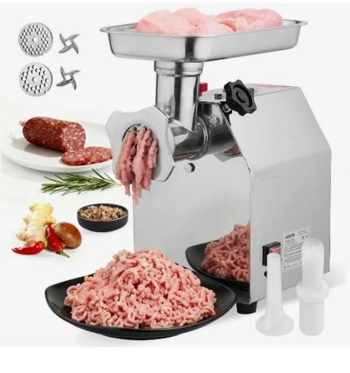Commercial Electric Meat Grinder, 3.2 kg/min Capac - Image 1