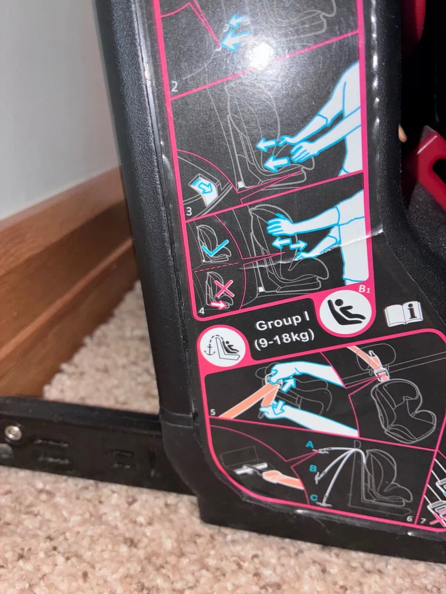 Leather Baby car seat - Image 2